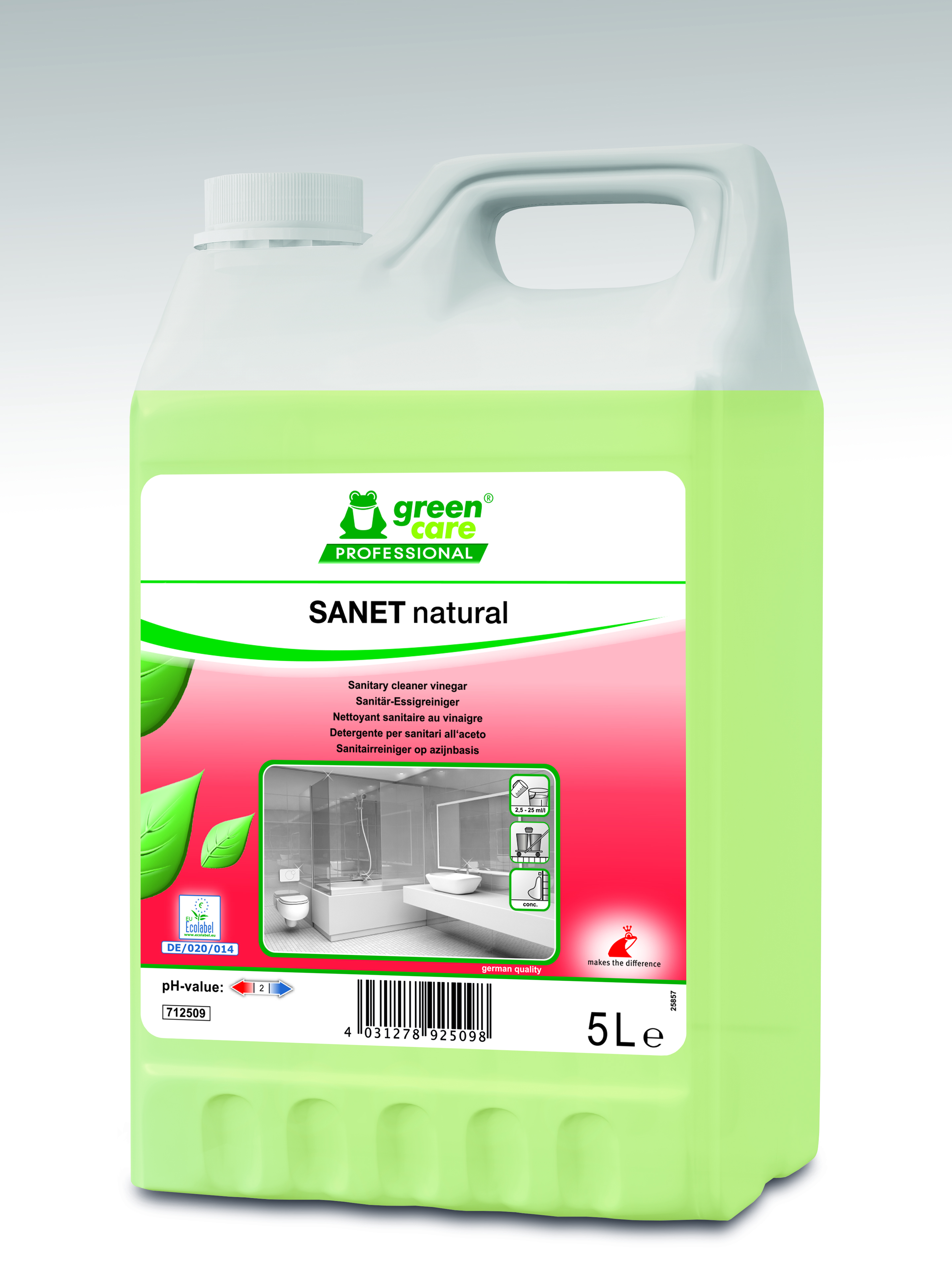 Tana Sanet Essigreiniger, 5 l Kanister