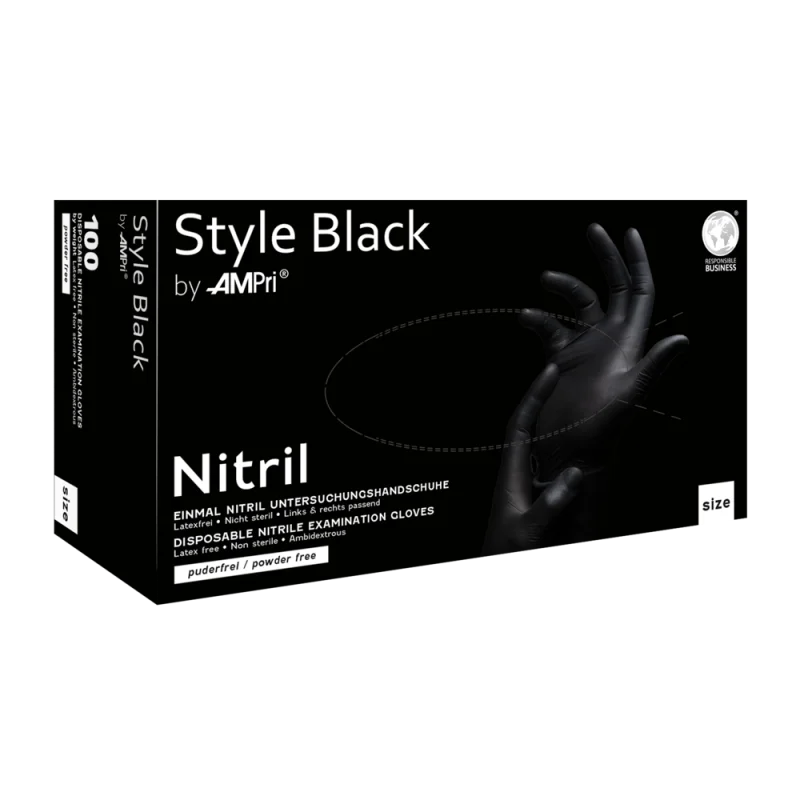 Einweghandschuhe Black Style