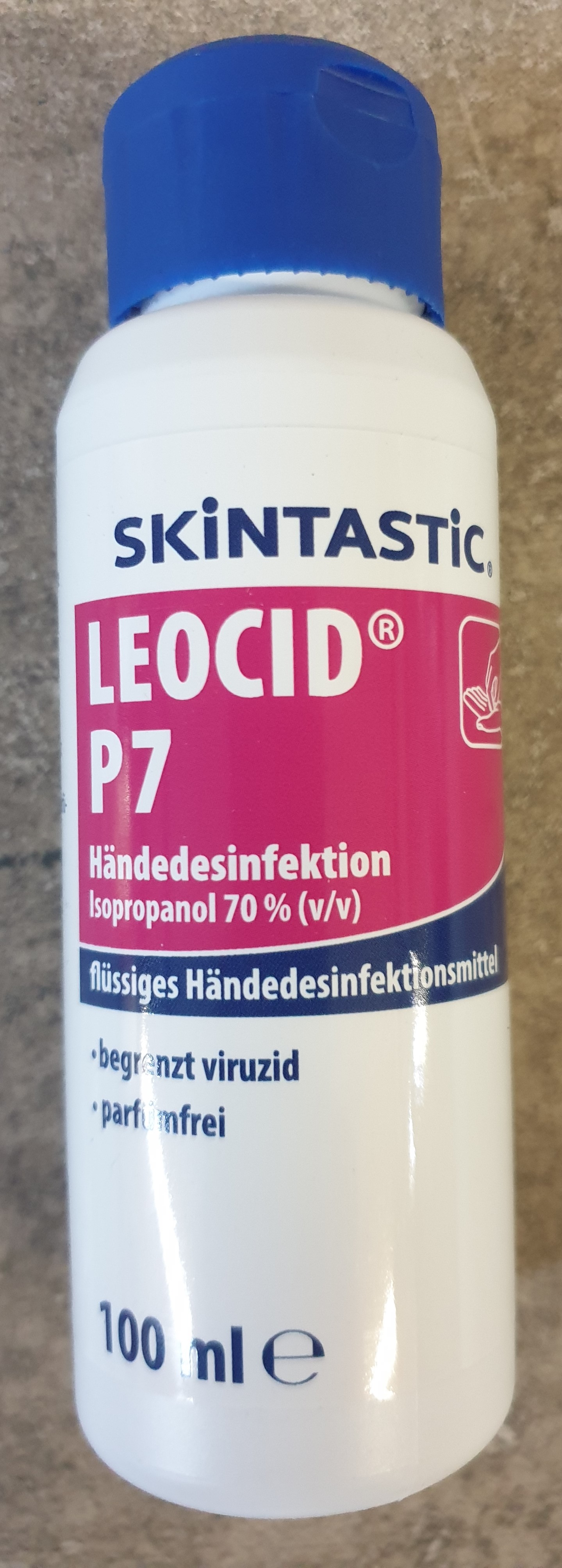 Leocid Händedesinfektion 100 ml Kittelflasche