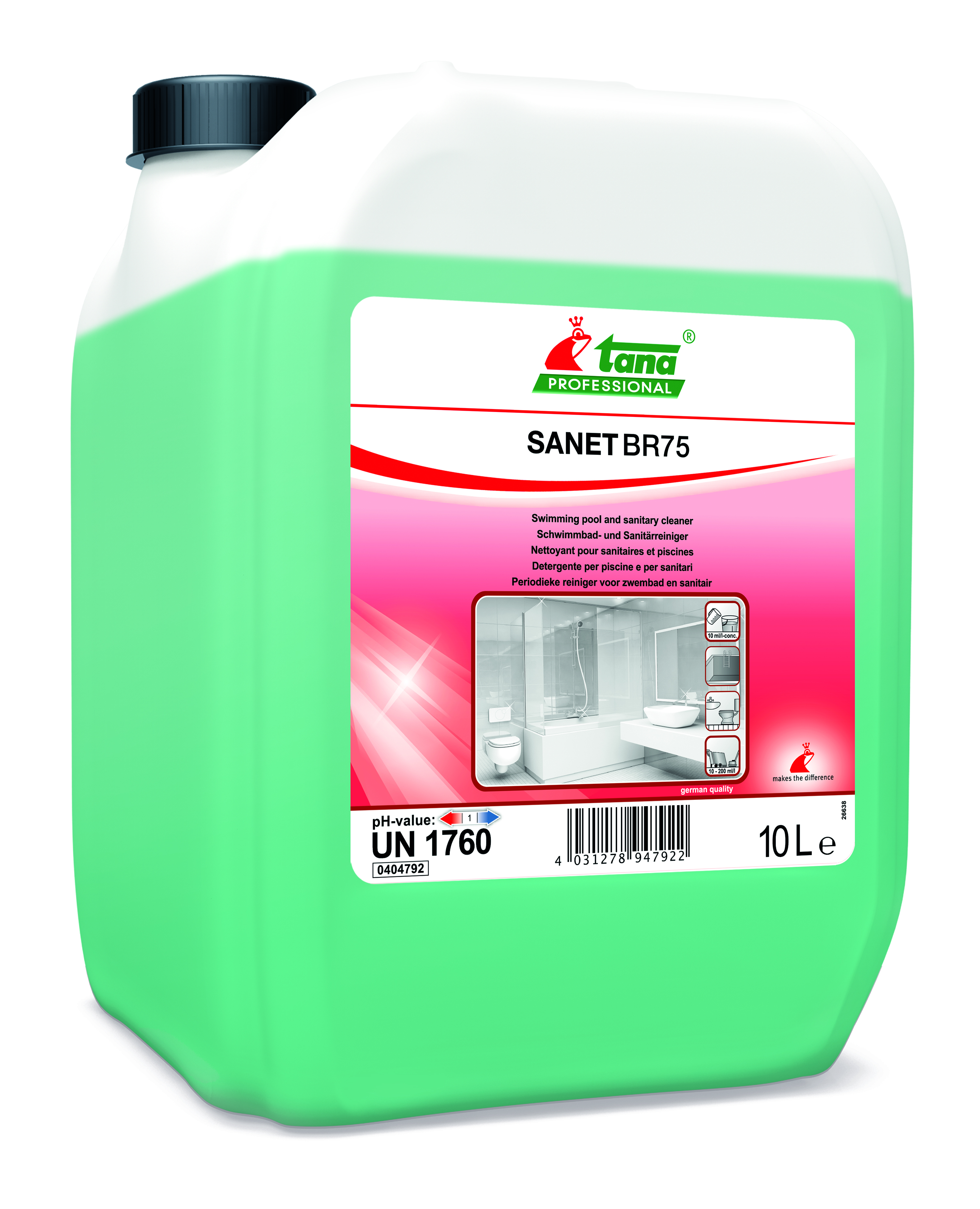 Tana Sanet BR 75, 10 Liter Kanister