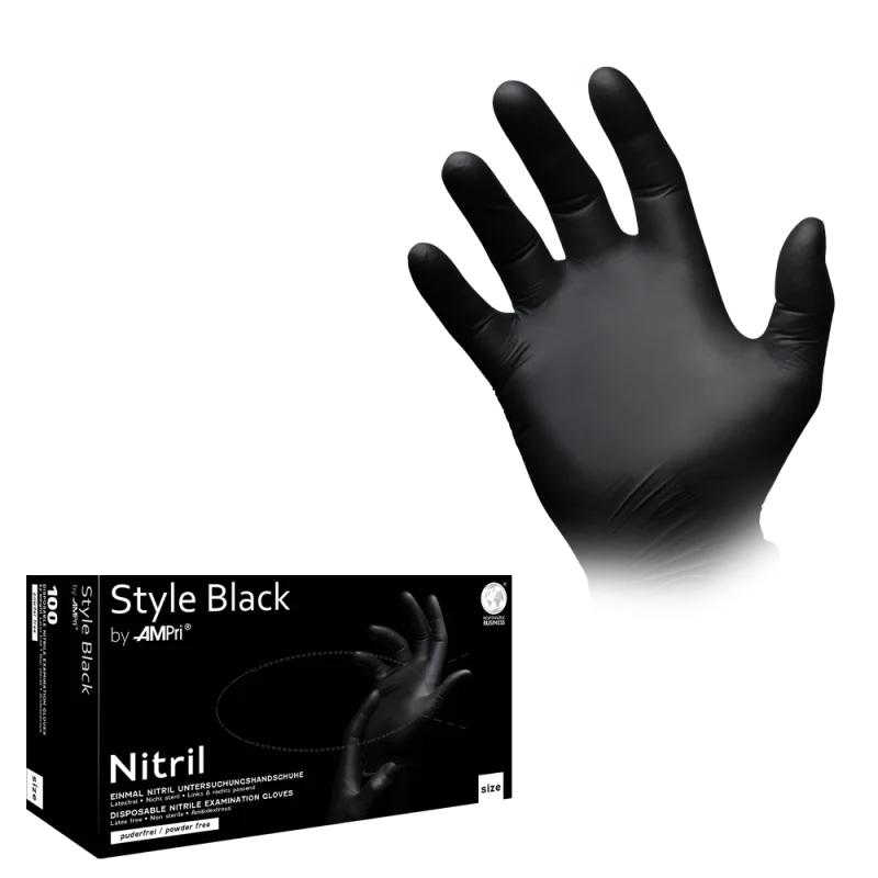 Einweghandschuhe Style Black Nitril